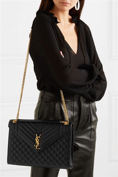 ysl bag big|ysl shoulder bag black.